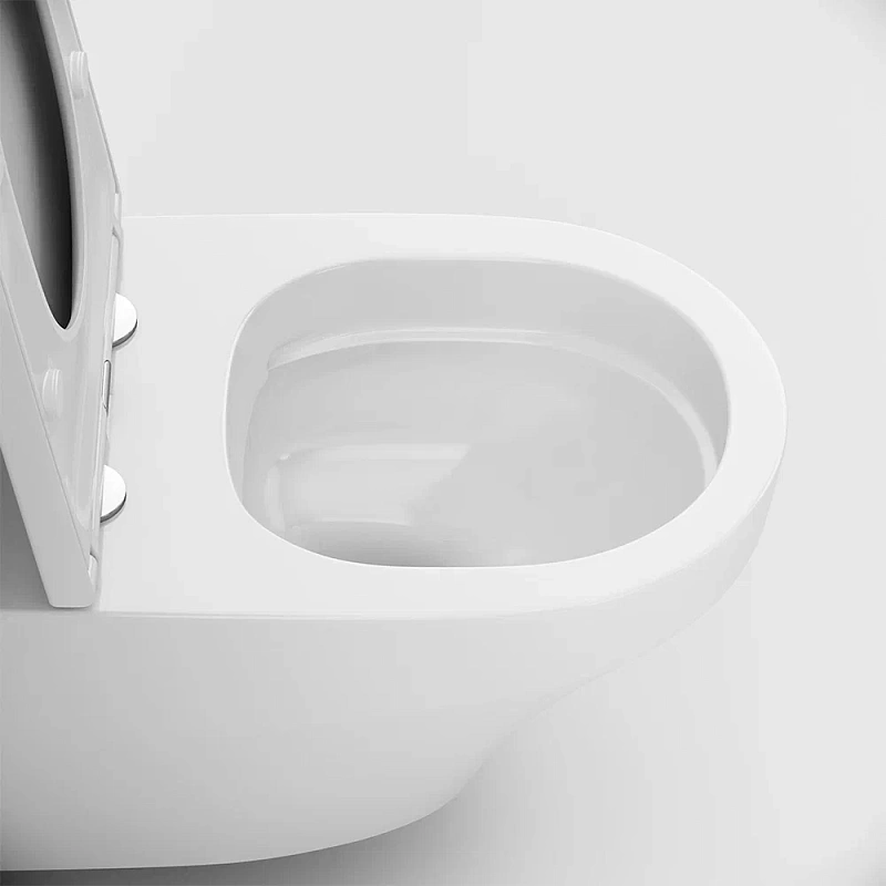 Унитаз подвесной AM.PM Inspire C501700WH безободковый c сиденьем микролифт C907851WP, белый