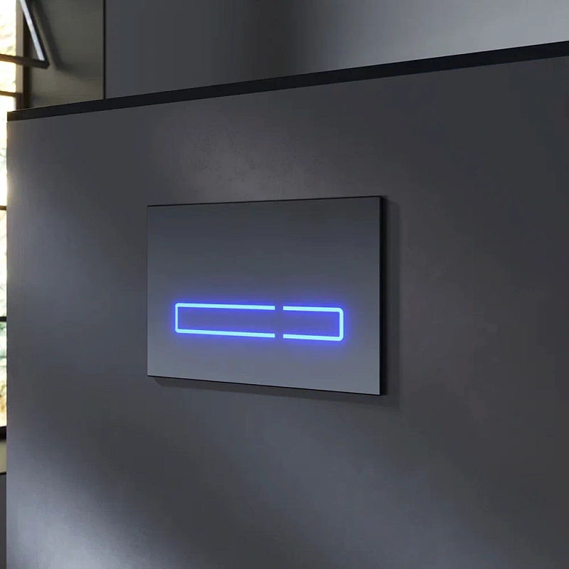 Инсталляция для подвесного унитаза AM.PM Pro I012704.50A38 с сенс. клавишей черный глянец