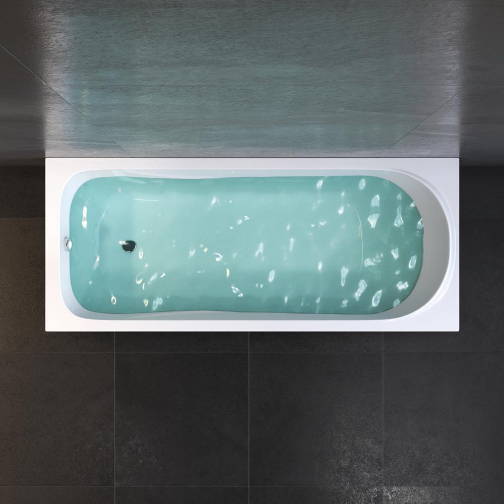 Ванна Sense W75A-170-070W-KL, Белый