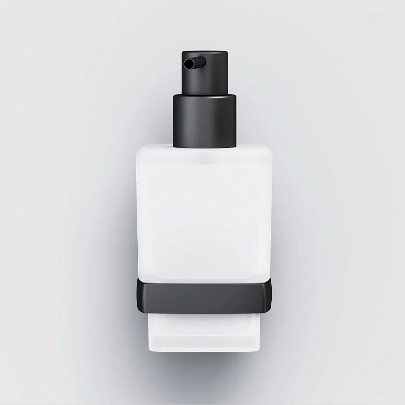 Дозатор для мыла настенный стеклянный AM.PM Gem A9036922 черный