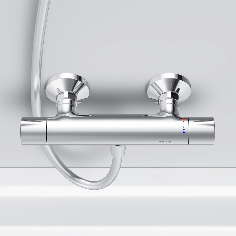 Смеситель для душа AM.PM Like F8040000 термостат, хром