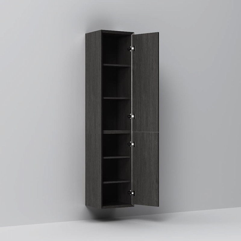 Шкаф-пенал для ванной 35 AM.PM Libre M60CHX0352OF навесной, правый/левый, под дерево