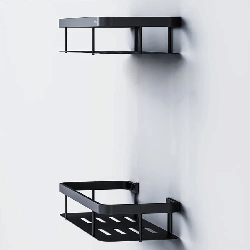 Полка в ванную AM.PM Sense L A7453222 двухъярусная черная