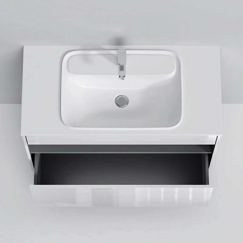 Тумба под раковину 100 AM.PM Func M8FFUX1001WG белый глянец