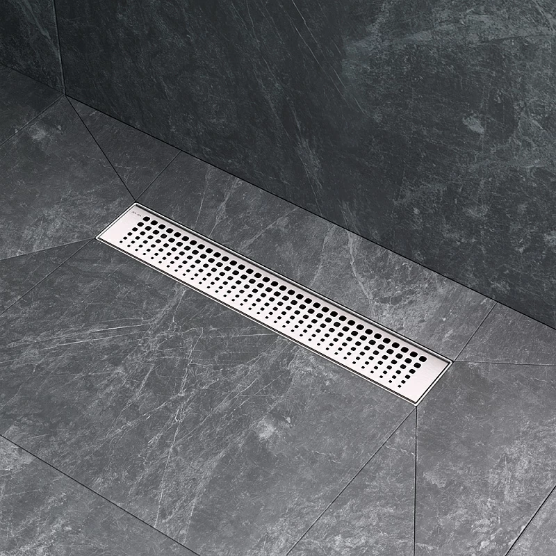 Душевой трап (лоток) 40 AM.PM MasterFlow W01SC-P11-040-01SB комбинированный затвор со стальной матовой решеткой