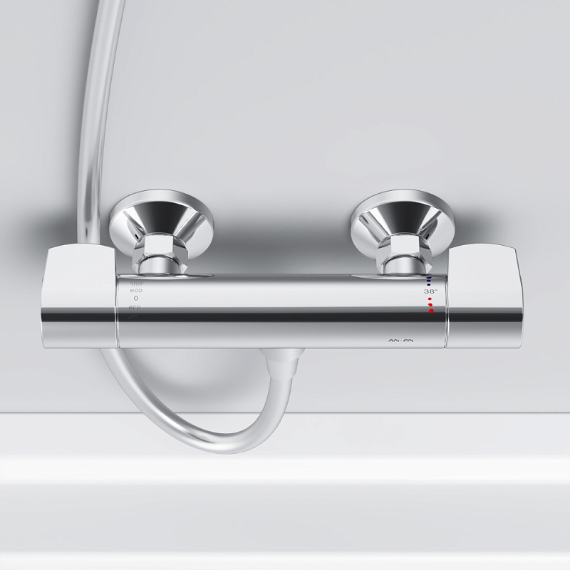 Смеситель для душа AM.PM X-joy F85A40000 термостат, хром