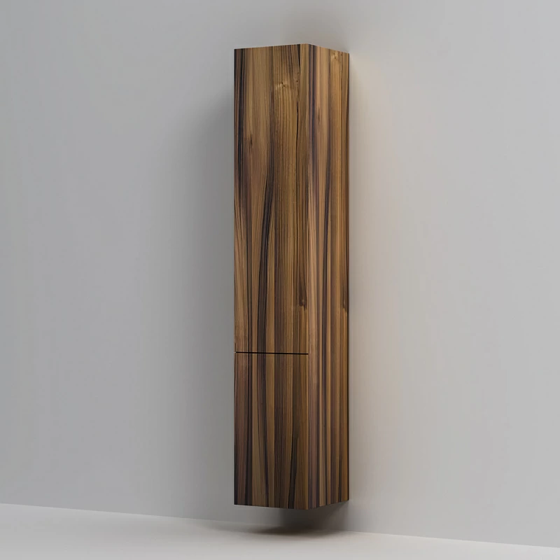 Шкаф-пенал для ванной 30 AM.PM Gem M90CHL0306HF навесной левый орех