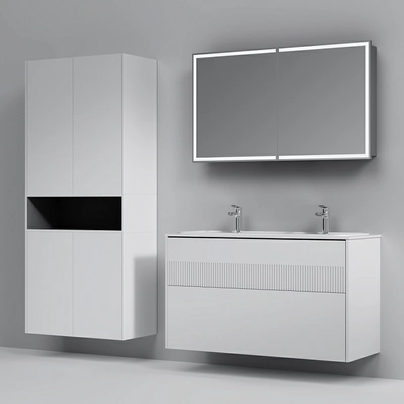 Тумба под раковину 120 AM.PM Func M8FFUX1202WM белая матовая