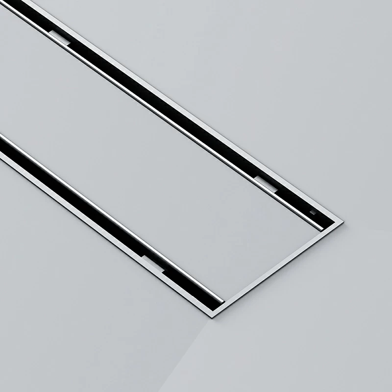 Душевой трап (лоток) 60 AM.PM PrimeFlow W02SC-U11-060-04SB комбинированный затвор со стальной матовой решеткой под плитку