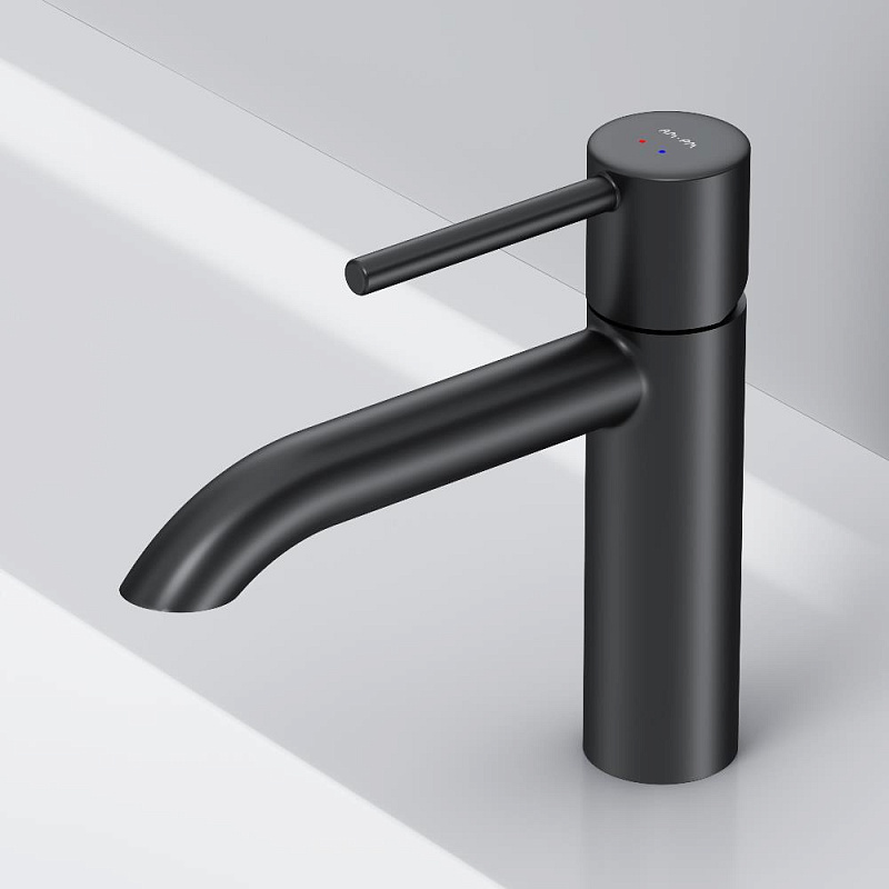 Смеситель для раковины (умывальника) AM.PM Libre F6002122 черный