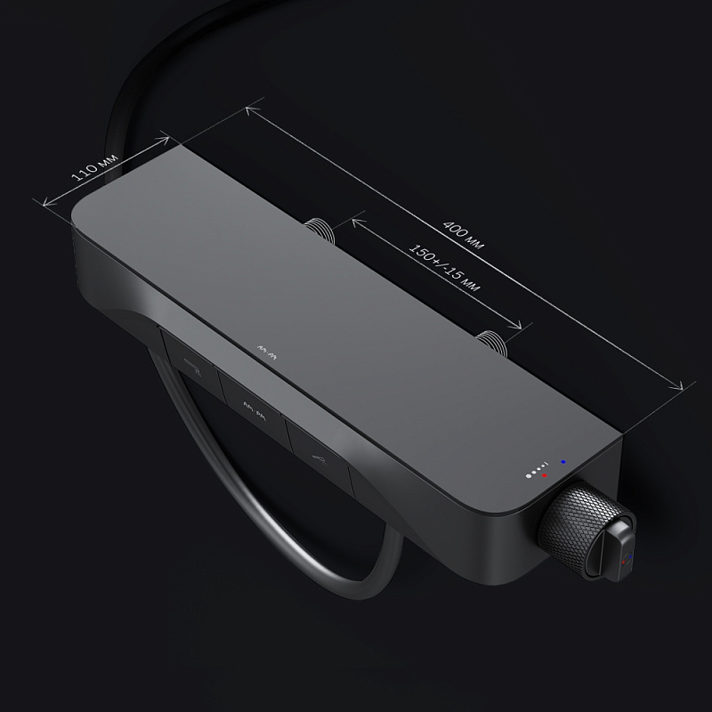 Смеситель для душа AM.PM Func F8F10522 черный