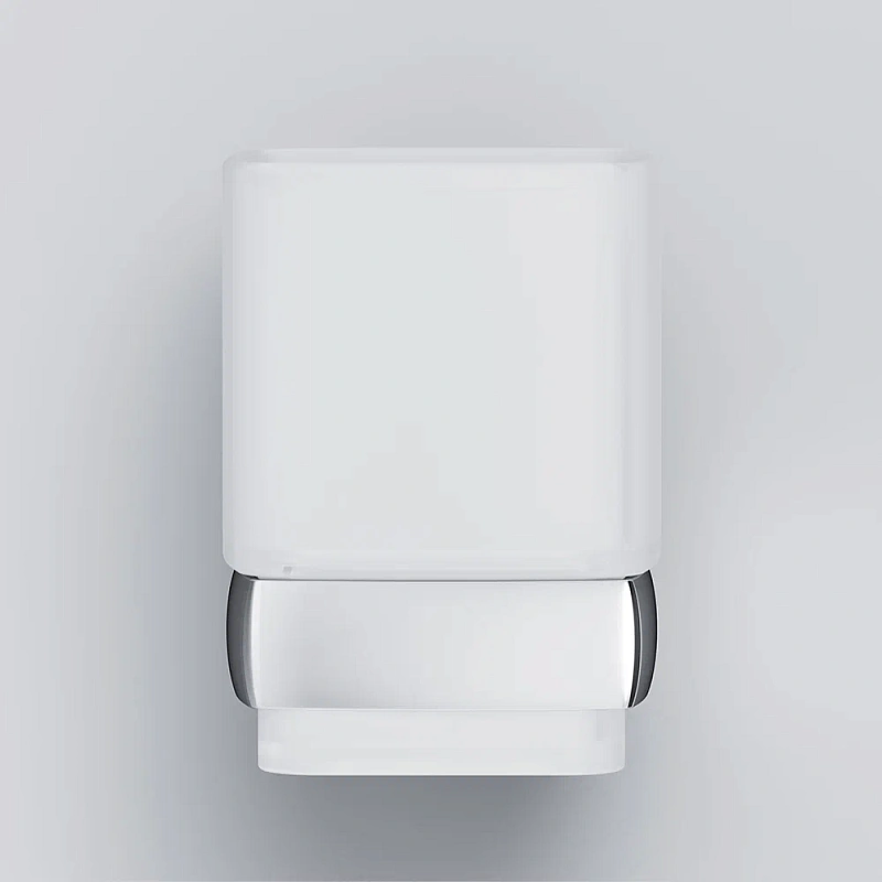 Стакан для зубных щеток настенный AM.PM Gem A9034300 стеклянный, хром