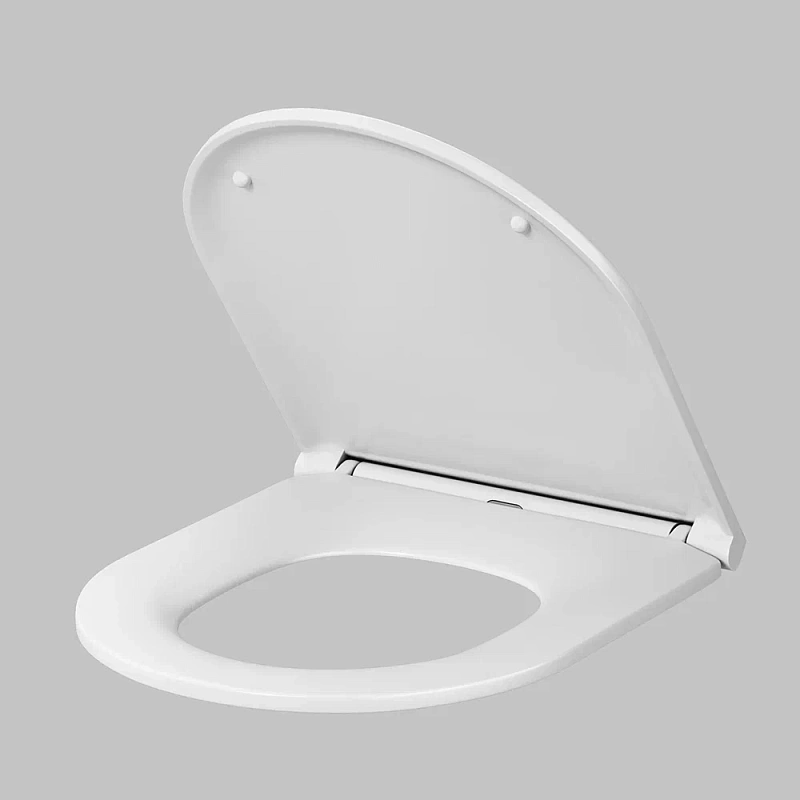 Сиденье (крышка) для унитаза AM.PM Spirit 2.0 C707857WH с микролифтом, дюропласт, белое