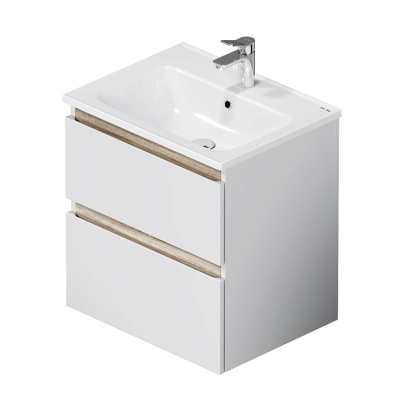 Тумба под раковину 60 AM.PM X-Joy M85AFHX0602WG подвесная белый глянец