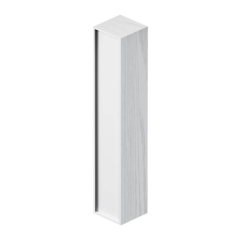 Шкаф-пенал для ванной 30 AM.PM Stern M7LCHR0306WMH навесной, белый