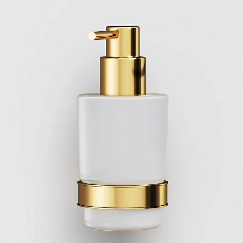 Дозатор для мыла настенный стеклянный AM.PM X-Joy A85A36999 золото