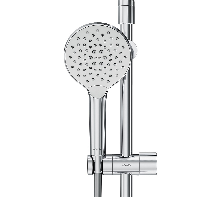 Душевая система AM.PM Like F0780064 стойка с тропическим душем, хром