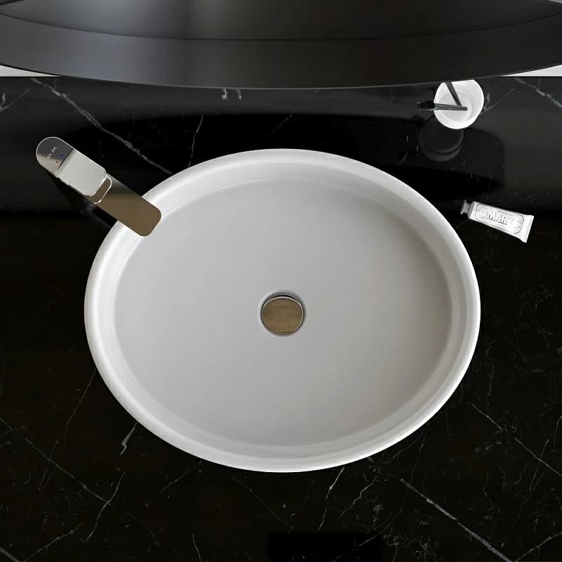 Раковина накладная 55 AM.PM Func M8FWCC20550WG белая