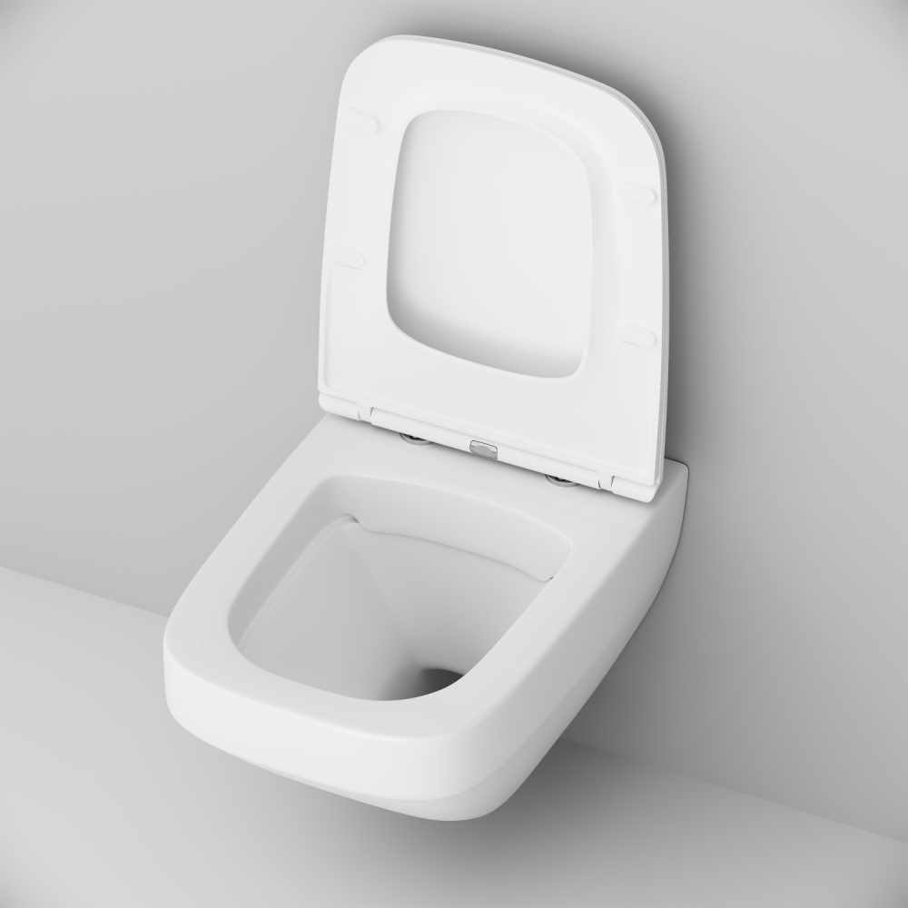 Унитаз подвесной FlashClean с сиденьем микролифт Inspire V2.0 C50A1700SC, Белый глянцевый