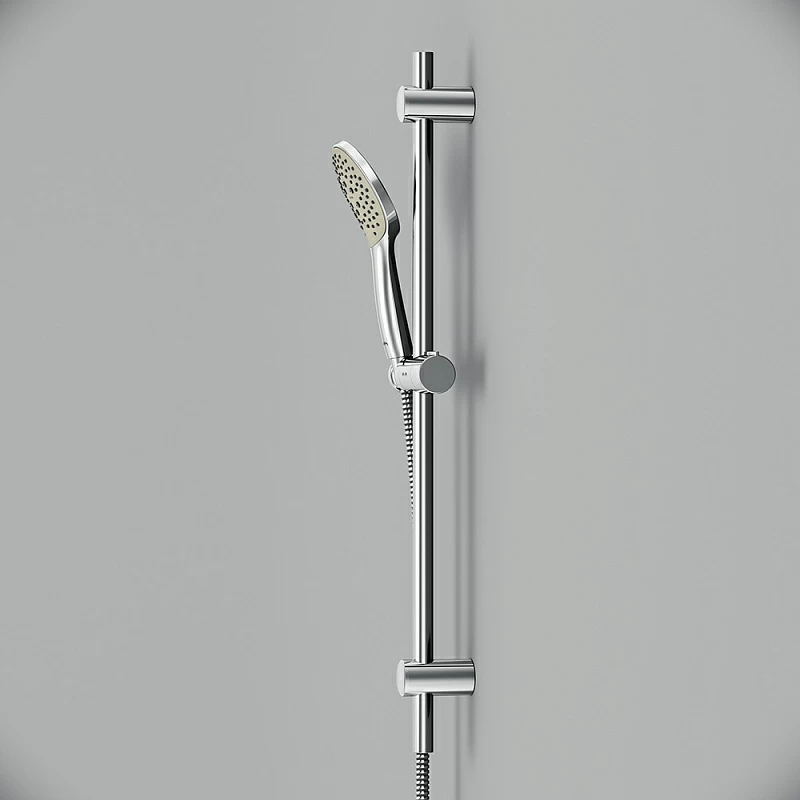 Душевой гарнитур AM.PM Gem F0190100 штанга, шланг, лейка 3 режима, хром