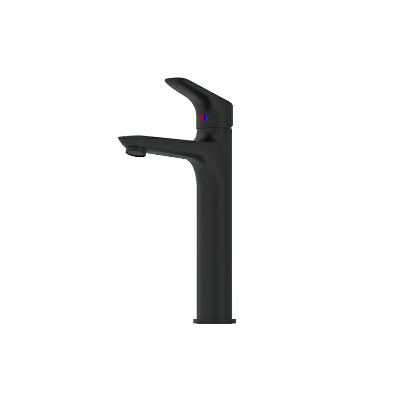 Смеситель для раковины (умывальника) Damixa Jupiter 770250301 высокий, черный