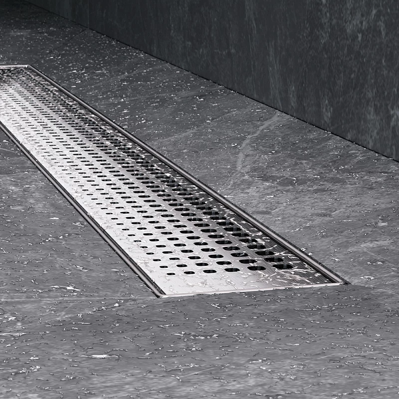 Душевой трап (лоток) 70 AM.PM MasterFlow W01SC-P11-070-01SB комбинированный затвор со стальной матовой решеткой