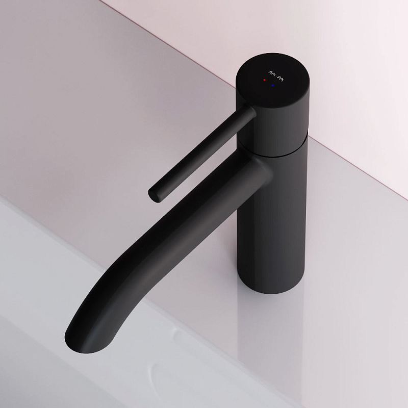 Смеситель для раковины (умывальника) AM.PM Libre F6002122 черный