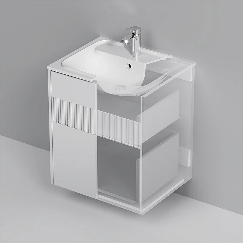 Тумба под раковину 60 AM.PM Func M8FFUX0602WM белая матовая