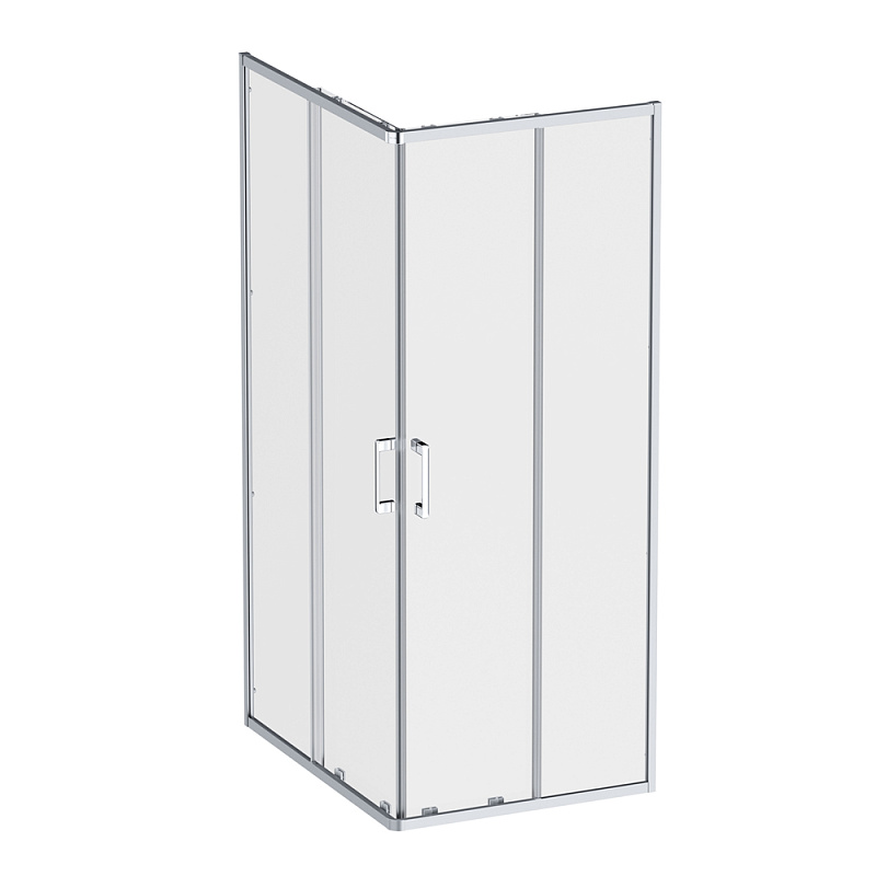 Душевое ограждение без поддона 120x80 AM.PM Above W9XG-403-12080-MT профиль серебристый