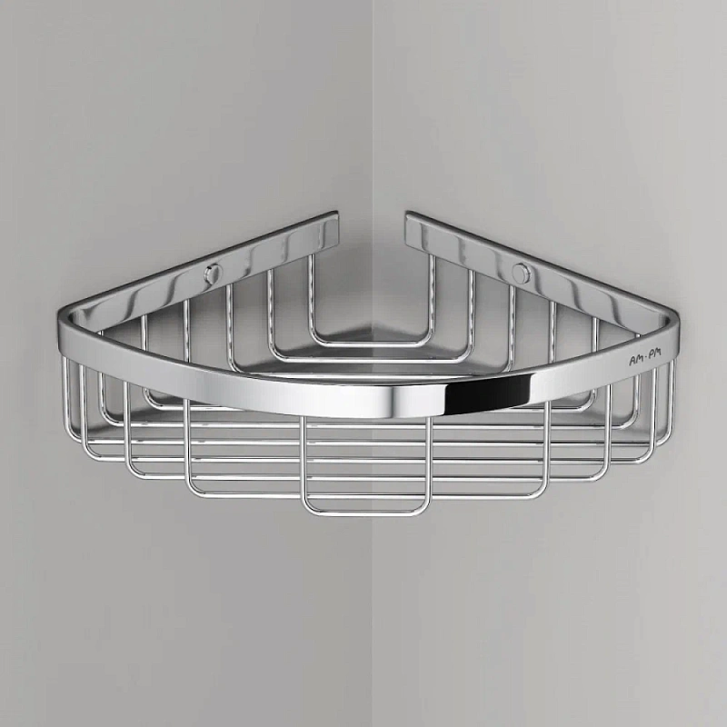 Полка в ванную угловая AM.PM Sense L A7452100 хром