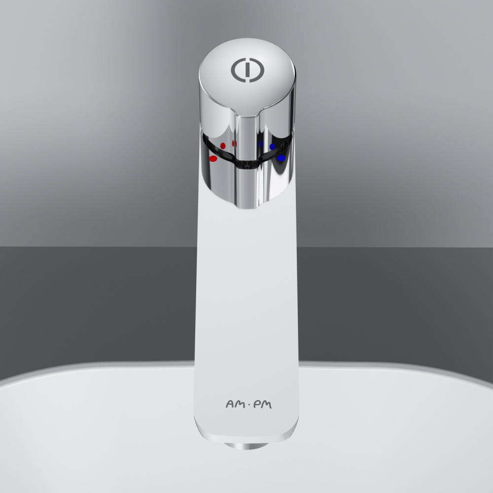 Смеситель для раковины, высокий, нажимной TouchReel X-Joy F85A92500, Хром