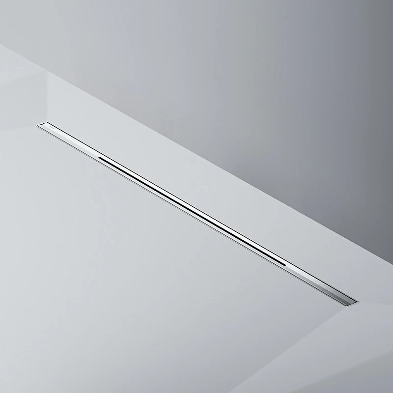 Душевой трап (лоток) 100 AM.PM MasterFlow Slim W01SC-S11-100-05SB комбинированный затвор со стальной матовой решеткой