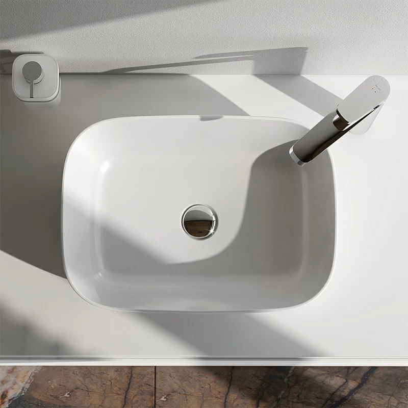 Раковина накладная 45 AM.PM Func M8FWCC10450WG белая