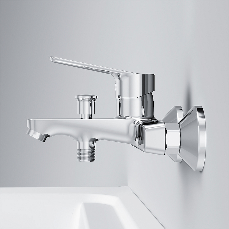 Смеситель для ванны и душа AM.PM Crave F9C10000 хром