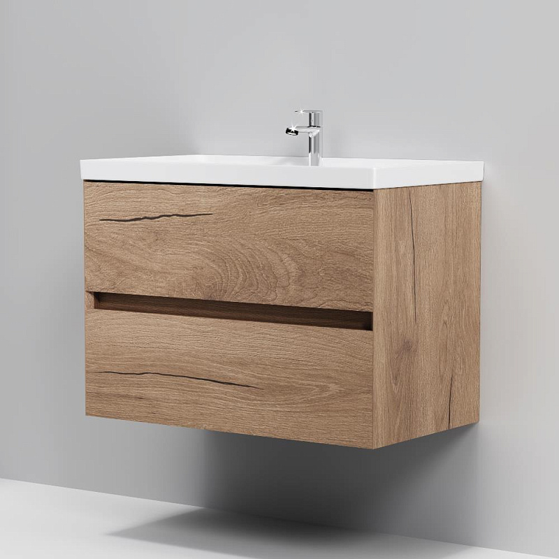 Тумба под раковину 80 AM.PM Above M9XFHX0802OF подвесная под дерево