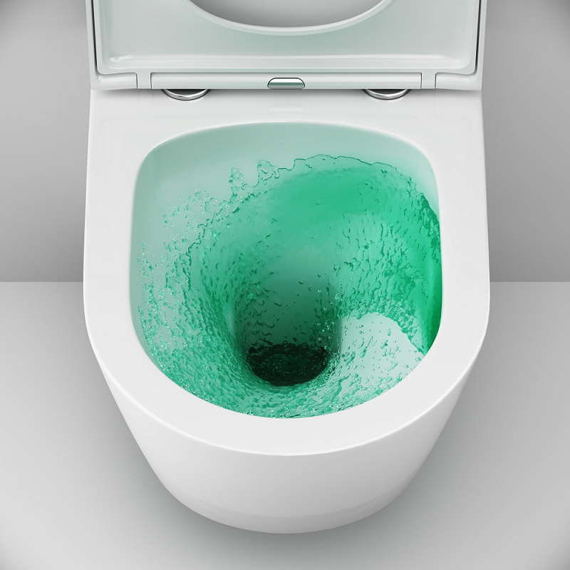 Унитаз подвесной AM.PM X-Joy C851900SC безободковый с сиденьем микролифт, белый