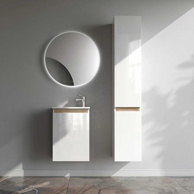 Тумба под раковину 45 AM.PM X-Joy M85AFHX0451WG подвесная белый глянец