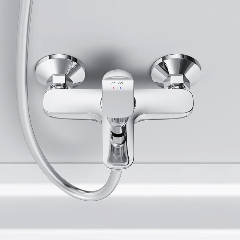 Смеситель для ванны и душа AM.PM Force F9F10000 хром
