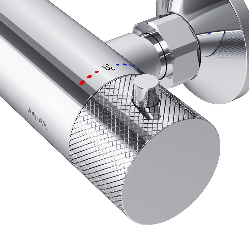 Смеситель для душа AM.PM Libre F6040000 термостат, хром
