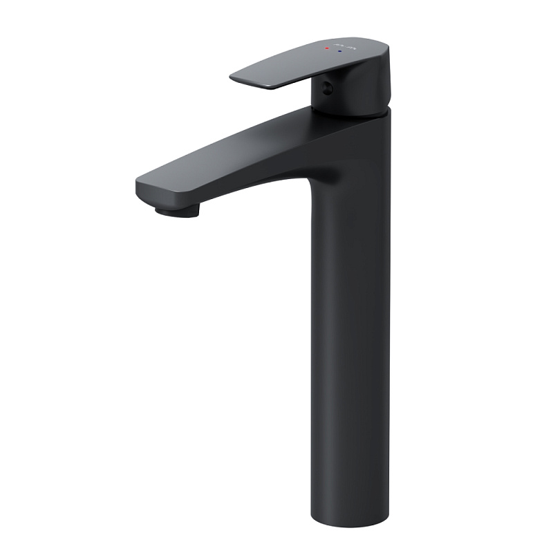 Смеситель для раковины (умывальника) AM.PM Gem F90A92022 высокий, черный