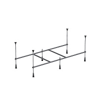 Каркас для ванны Spirit W72A-150-070W-R2, Серый