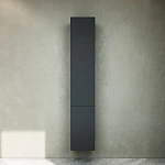 Шкаф-пенал подвесной, правый, 30 см, графит матовый Gem M90CHR0306GM, Графит матовый