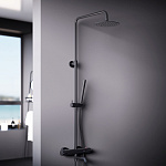 Душевая система c термостатом Scandinavian Pure 936810300, Черный