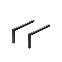 Комплект ножек для шкафа, 2 шт, графит матовый Func M8FLEGS-C015GM, Серый