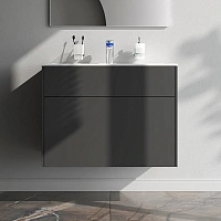 База под раковину подвесная Inspire V2.0 M50AFHX0803GM, Графит матовый