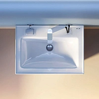 Раковина мебельная, керамическая, 65 см X-Joy M85AWCC0652WG64, Белый
