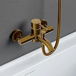 Смеситель для ванной и душа, золото Scandinavian Pure 361000600, Золото