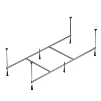 Каркас для ванны универсальный, 175х75 см X-Joy W00A-175-075W-R, Серый