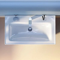 Раковина мебельная, керамическая, 80 см X-Joy M85AWCC0802WG64, Белый