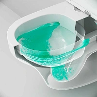 Унитаз подвесной FlashClean Inspire C501700WH, Белый глянцевый